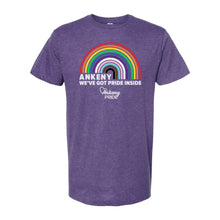 Load image into Gallery viewer, Ankeny Pride 2025 - Pride Inside T-Shirt - Adult-Soft and Spun Apparel Orders