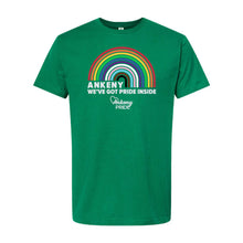 Load image into Gallery viewer, Ankeny Pride 2025 - Pride Inside T-Shirt - Adult-Soft and Spun Apparel Orders