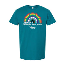 Load image into Gallery viewer, Ankeny Pride 2025 - Pride Inside T-Shirt - Adult-Soft and Spun Apparel Orders