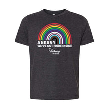 Load image into Gallery viewer, Ankeny Pride 2025 - Pride Inside T-Shirt - Youth-Soft and Spun Apparel Orders