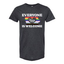 Load image into Gallery viewer, Ankeny Pride 2025 - Everyone Is Welcome T-Shirt - Adult-Soft and Spun Apparel Orders