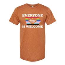 Load image into Gallery viewer, Ankeny Pride 2025 - Everyone Is Welcome T-Shirt - Adult-Soft and Spun Apparel Orders