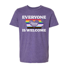 Load image into Gallery viewer, Ankeny Pride 2025 - Everyone Is Welcome T-Shirt - Youth-Soft and Spun Apparel Orders