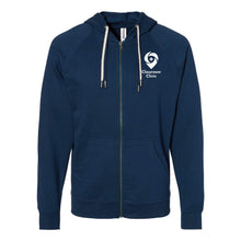 Load image into Gallery viewer, Classroom Clinic: Independent Trading Co. Icon Lightweight Loopback Terry Full-Zip Hooded Sweatshirt - Unisex-Soft and Spun Apparel Orders