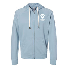 Load image into Gallery viewer, Classroom Clinic: Independent Trading Co. Icon Lightweight Loopback Terry Full-Zip Hooded Sweatshirt - Unisex-Soft and Spun Apparel Orders