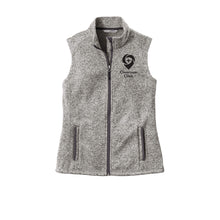 Load image into Gallery viewer, Classroom Clinic: Port Authority Sweater Fleece Vest - Womens-Soft and Spun Apparel Orders