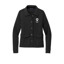 Load image into Gallery viewer, Classroom Clinic: Brooks Brothers Mid-Layer Stretch Button Jacket - Womens-Soft and Spun Apparel Orders