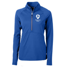Load image into Gallery viewer, Classroom Clinic: Cutter & Buck Adapt Eco Knit Stretch Recycled 1/2-Zip - Womens-Soft and Spun Apparel Orders