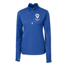 Load image into Gallery viewer, Classroom Clinic: Cutter & Buck Traverse Stretch Eco 1/4-Zip - Womens-Soft and Spun Apparel Orders