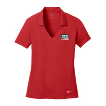 Load image into Gallery viewer, Nike Dri-FIT Vertical Mesh Polo - Womens-Soft and Spun Apparel Orders