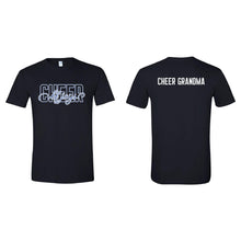 Load image into Gallery viewer, Bluejays Cheer T-Shirt - Adult-Soft and Spun Apparel Orders