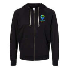 Load image into Gallery viewer, Classroom Clinic: Independent Trading Co. Icon Lightweight Loopback Terry Full-Zip Hooded Sweatshirt - Unisex-Soft and Spun Apparel Orders