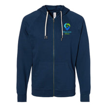 Load image into Gallery viewer, Classroom Clinic: Independent Trading Co. Icon Lightweight Loopback Terry Full-Zip Hooded Sweatshirt - Unisex-Soft and Spun Apparel Orders