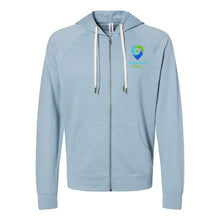 Load image into Gallery viewer, Classroom Clinic: Independent Trading Co. Icon Lightweight Loopback Terry Full-Zip Hooded Sweatshirt - Unisex-Soft and Spun Apparel Orders