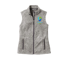 Load image into Gallery viewer, Classroom Clinic: Port Authority Sweater Fleece Vest - Womens-Soft and Spun Apparel Orders
