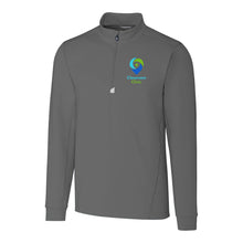 Load image into Gallery viewer, Classroom Clinic: Cutter & Buck Traverse Stretch Eco 1/4-Zip - Unisex-Soft and Spun Apparel Orders