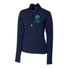 Load image into Gallery viewer, Classroom Clinic: Cutter & Buck Traverse Stretch Eco 1/4-Zip - Womens-Soft and Spun Apparel Orders