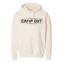 Load image into Gallery viewer, CampOut Lightweight Hooded Sweatshirt - Adult