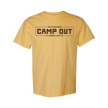 Load image into Gallery viewer, CampOut Heavyweight Ring Spun Tee - Adult