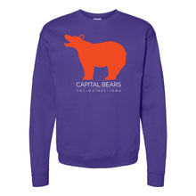Load image into Gallery viewer, Capital Bears Crewneck Sweatshirt - Adult-Soft and Spun Apparel Orders