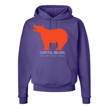 Load image into Gallery viewer, Capital Bears Hooded Sweatshirt - Adult-Soft and Spun Apparel Orders