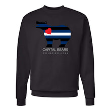 Load image into Gallery viewer, Capital Leather Bears Crewneck Sweatshirt - Adult-Soft and Spun Apparel Orders
