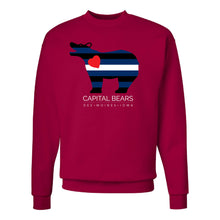 Load image into Gallery viewer, Capital Leather Bears Crewneck Sweatshirt - Adult-Soft and Spun Apparel Orders