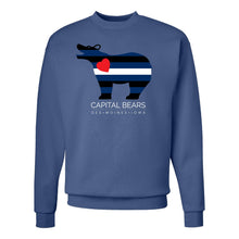 Load image into Gallery viewer, Capital Leather Bears Crewneck Sweatshirt - Adult-Soft and Spun Apparel Orders