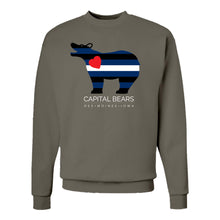 Load image into Gallery viewer, Capital Leather Bears Crewneck Sweatshirt - Adult-Soft and Spun Apparel Orders