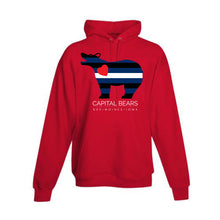 Load image into Gallery viewer, Capital Leather Bears Hooded Sweatshirt - Adult-Soft and Spun Apparel Orders
