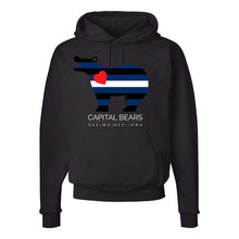 Load image into Gallery viewer, Capital Leather Bears Hooded Sweatshirt - Adult-Soft and Spun Apparel Orders