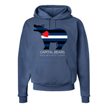 Load image into Gallery viewer, Capital Leather Bears Hooded Sweatshirt - Adult-Soft and Spun Apparel Orders