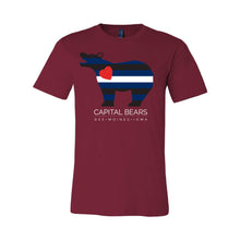 Load image into Gallery viewer, Capital Leather Bears T-Shirt - Adult-Soft and Spun Apparel Orders