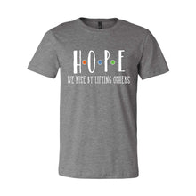 Load image into Gallery viewer, Hope Dots Design Crewneck T-Shirt - Adult-Soft and Spun Apparel Orders