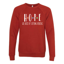 Load image into Gallery viewer, Hope Dots Design Crewneck Sweatshirt - Adult-Soft and Spun Apparel Orders