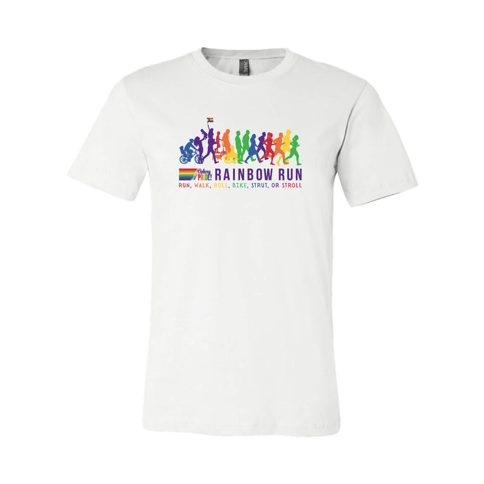 Ankeny Pride Rainbow Run T-Shirt - Adult-Soft and Spun Apparel Orders