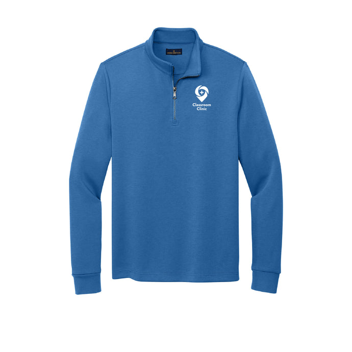 Classroom Clinic: Brooks Brothers Double-Knit 1/4-Zip - Unisex-Soft and Spun Apparel Orders