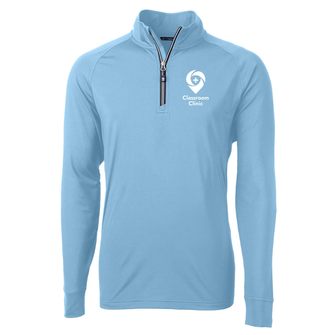 Classroom Clinic: Cutter & Buck Adapt Eco Knit Stretch Recycled 1/4-Zip - Unisex-Soft and Spun Apparel Orders