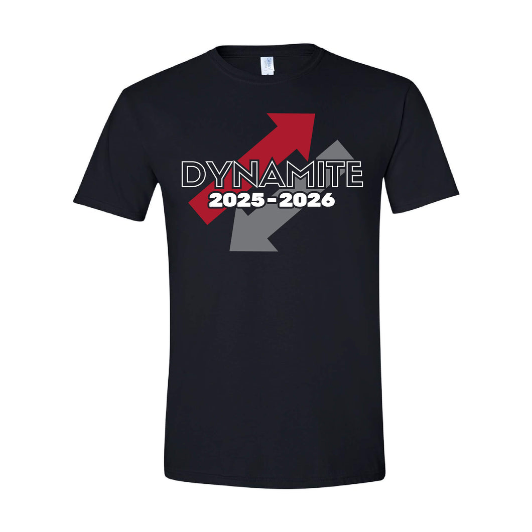 Dynamite Show Choir 2026 T-Shirt - Adult-Soft and Spun Apparel Orders