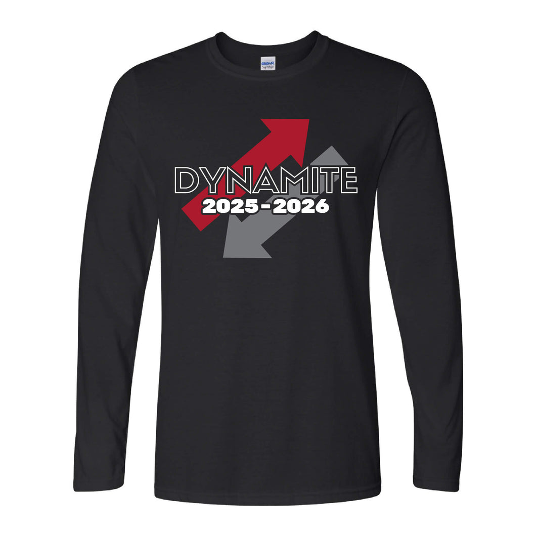 Dynamite Show Choir 2026 Long Sleeve T-Shirt - Adult-Soft and Spun Apparel Orders