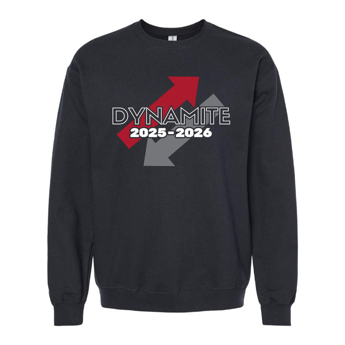 Dynamite Show Choir 2026 Crewneck Sweatshirt - Adult-Soft and Spun Apparel Orders