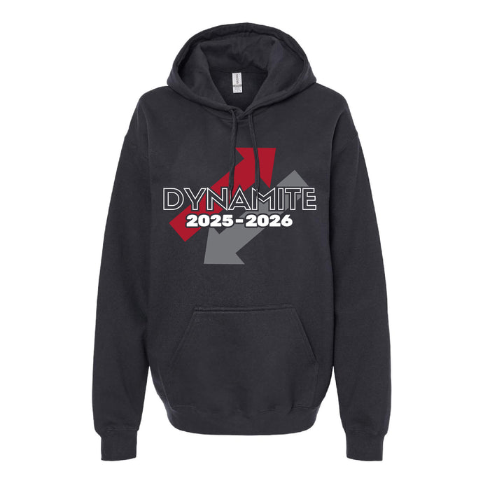 Dynamite Show Choir 2026 Hooded Sweatshirt - Adult-Soft and Spun Apparel Orders