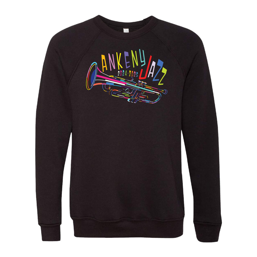 Ankeny Jazz 2024-2025 Crewneck Sweatshirt - Adult-Soft and Spun Apparel Orders