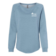 Load image into Gallery viewer, Independent Trading Co Women’s California Wave Wash Crewneck Sweatshirt-Soft and Spun Apparel Orders
