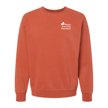 Load image into Gallery viewer, Independent Trading Co Midnight Pigment-Dyed Crewneck Sweatshirt-Soft and Spun Apparel Orders
