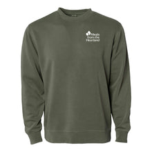 Load image into Gallery viewer, Independent Trading Co Midnight Pigment-Dyed Crewneck Sweatshirt-Soft and Spun Apparel Orders
