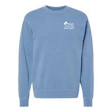 Load image into Gallery viewer, Independent Trading Co Midnight Pigment-Dyed Crewneck Sweatshirt-Soft and Spun Apparel Orders
