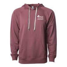 Load image into Gallery viewer, Independent Trading Co Icon Lightweight Loopback Terry Hooded Sweatshirt-Soft and Spun Apparel Orders
