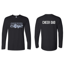 Load image into Gallery viewer, Bluejays Cheer Long Sleeve T-Shirt - Adult-Soft and Spun Apparel Orders
