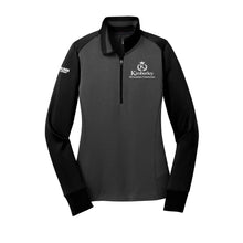 Load image into Gallery viewer, Kimberley Development: Nike Women's Dri-FIT 1/2-Zip Cover-Up-Soft and Spun Apparel Orders
